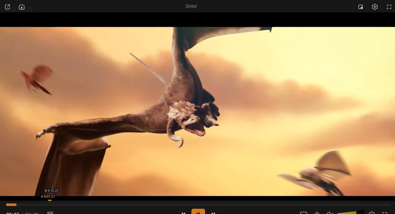 A-B Loop & Frame Step screenshot