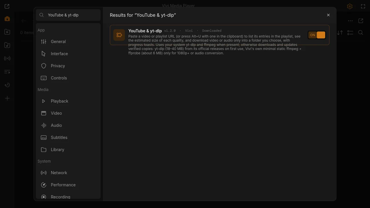 YouTube & yt-dlp screenshot